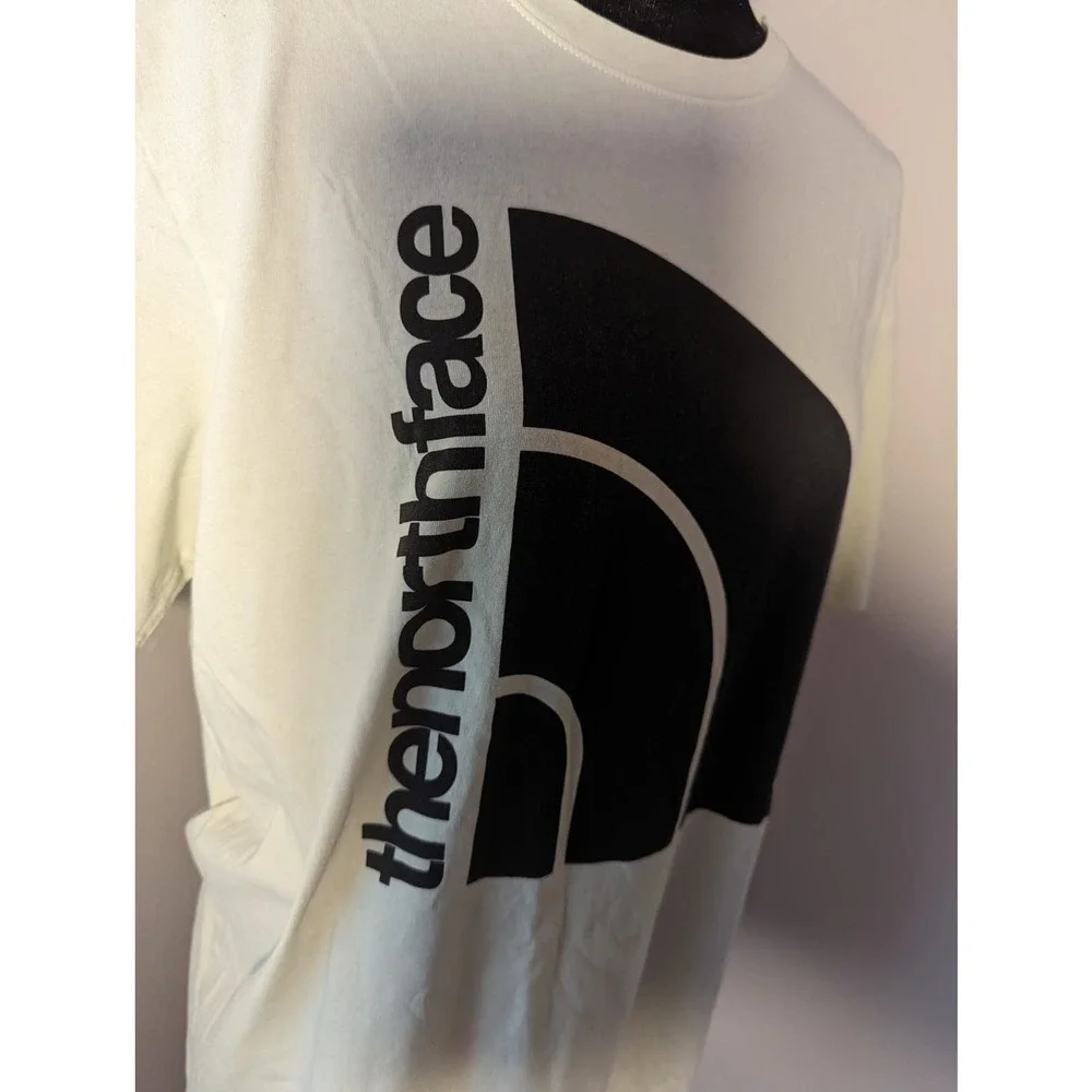 The North face athletic lounge casual jumbo half dome logo T-shirt - Picture 2 of 6